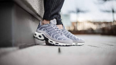 The Nike Air Max Plus LX In Gunsmoke Is A Dream In Suede The Nike Air Max Plus LX In Gunsmoke Is A Dream In Suede