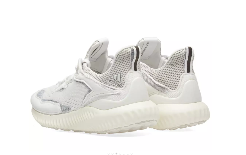 KOLOR x adidas alphaBounce White Grey Where To Buy AC7020