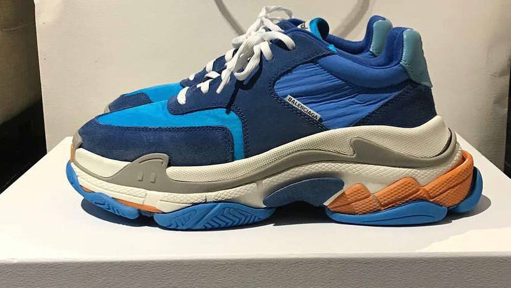 First Look At The Balenciaga Triple S 2.0? balenciaga-triple-s-blue
