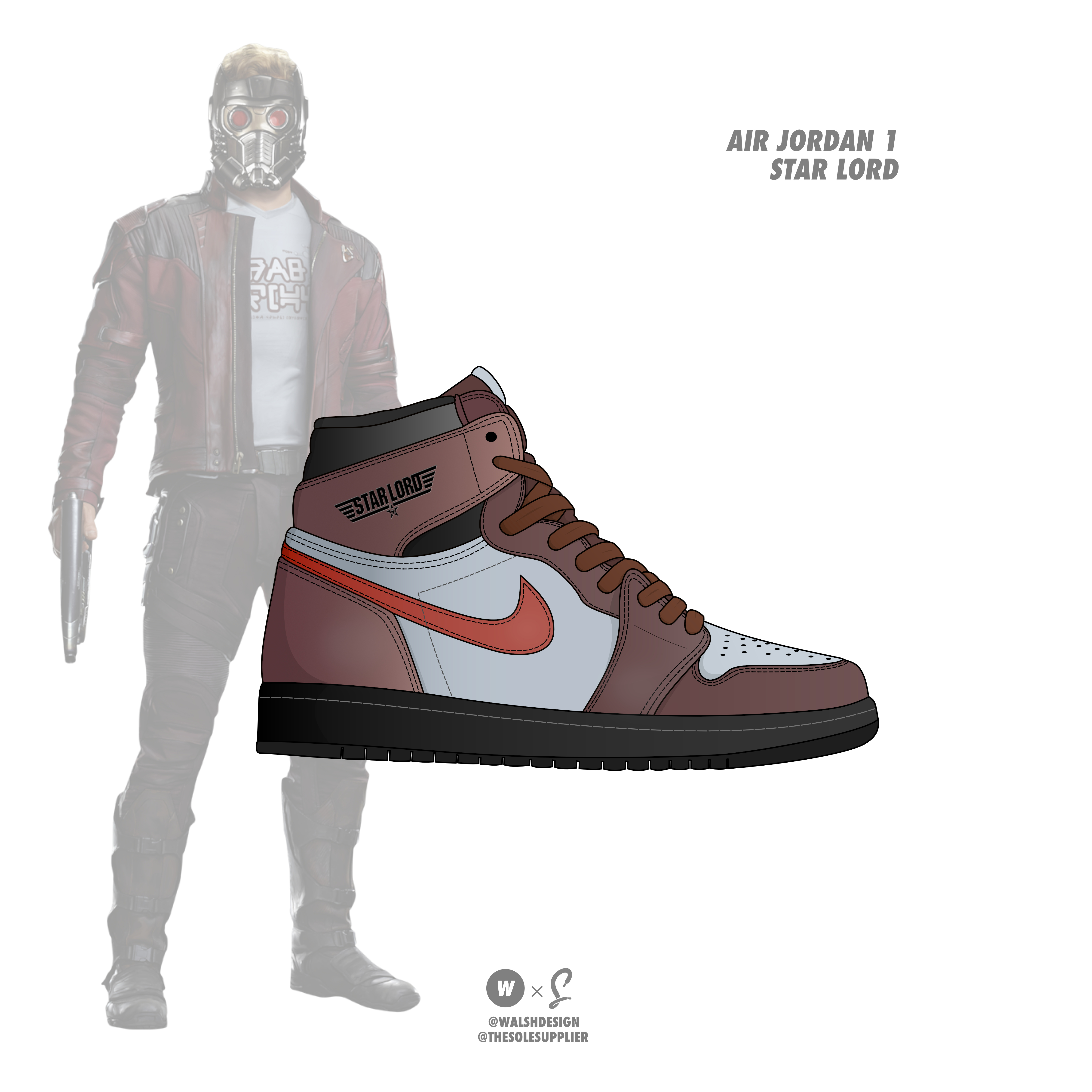 star lord jordans
