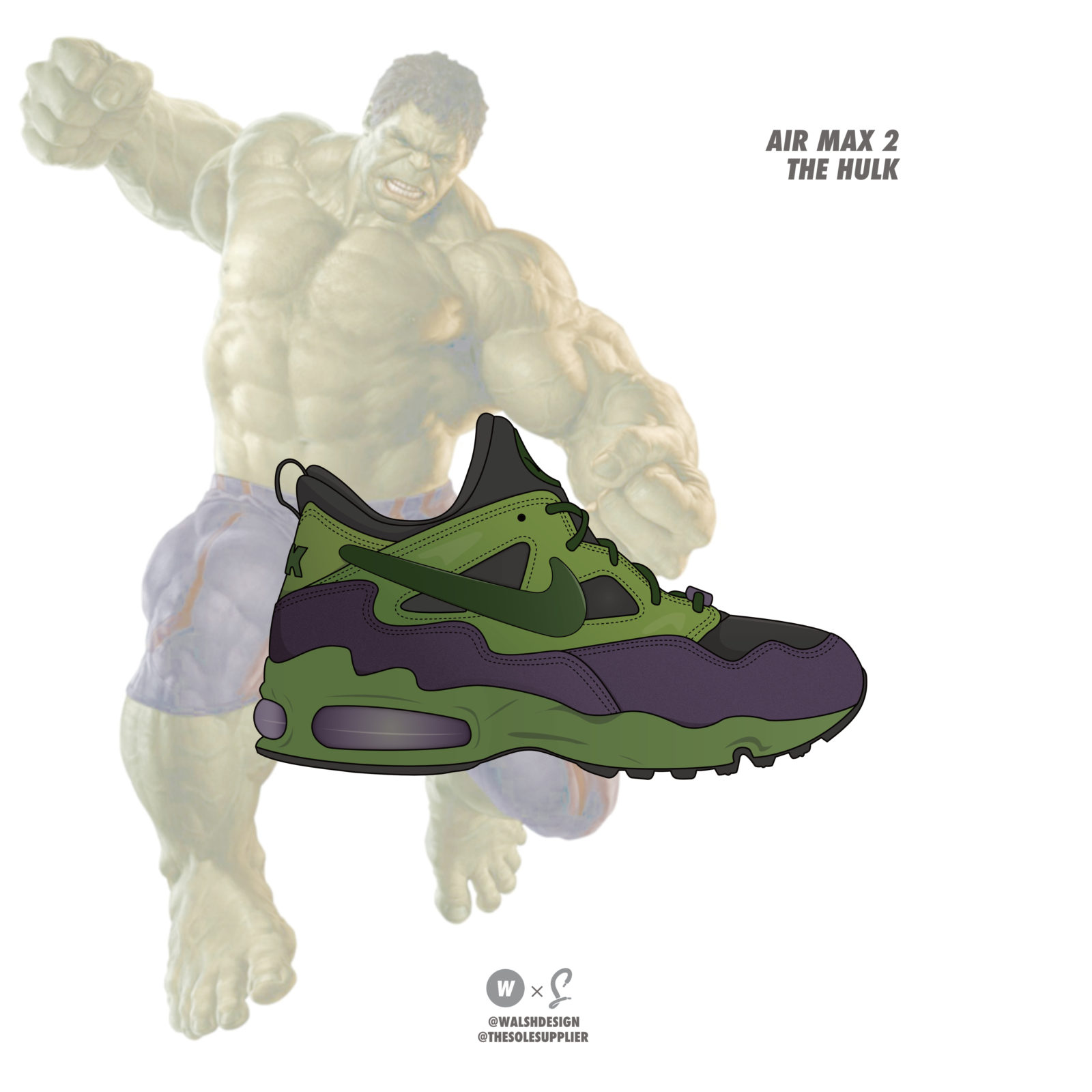 Nike Air Max 2 'Hulk'