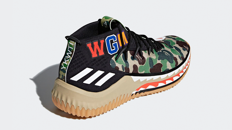 bape adidas dame