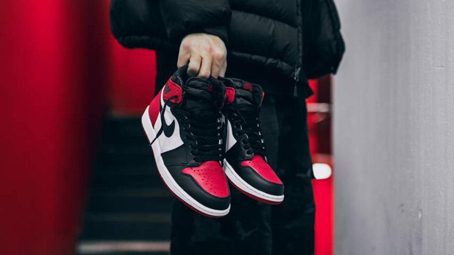 Jordan 1 Bred Toe | Where To Buy | 555088-610 | The Sole Supplier