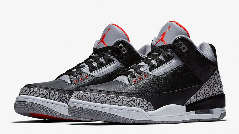 Jordan 3 Black Cement | Where To Buy 