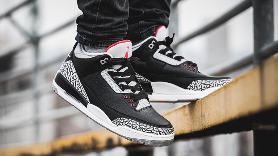 Jordan 3 Black Cement Where To Buy 001 The Sole Supplier