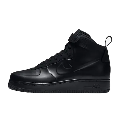 Black nike air force 1 foamposite online