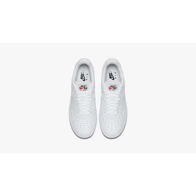 Nike Air Force 1 Velcro Swoosh Pack White