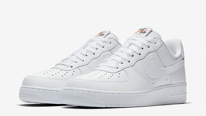 air force one swoosh pack white