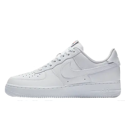 Nike air force 1 velcro swoosh pack outlet white