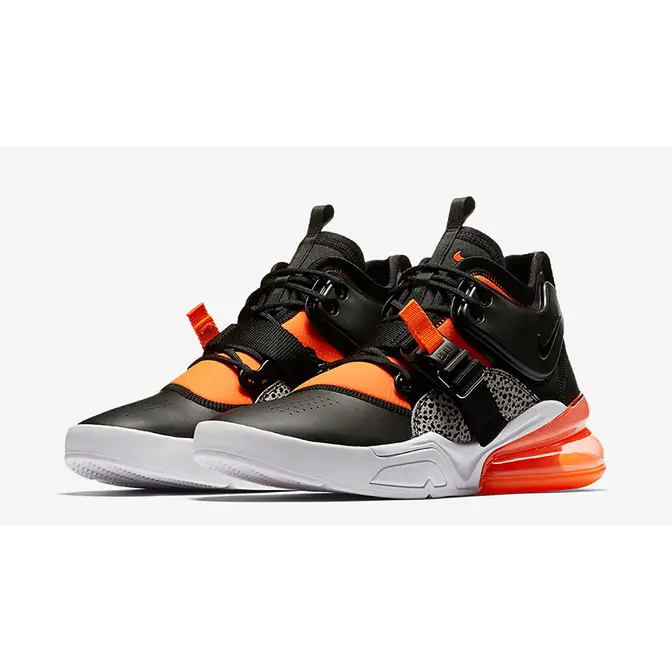 Nike air force 270 grey outlet orange