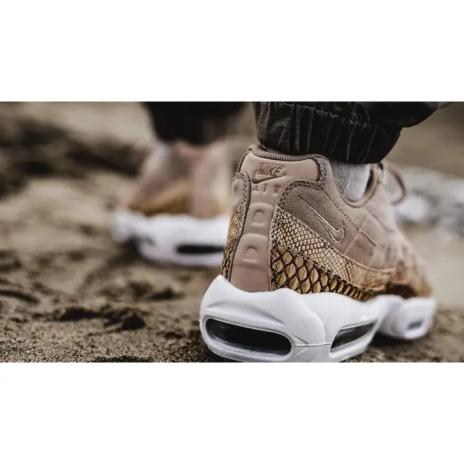 Nike air max 95 premium se vachetta outlet tan