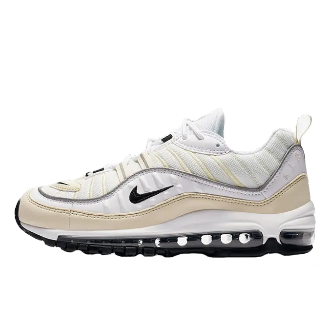Nike Air Max 98 White Fossil Womens | To Buy | AH6799-102 The Sole Supplier