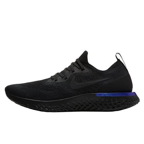 Nike Epic React Flyknit Black Blue AQ0067-004