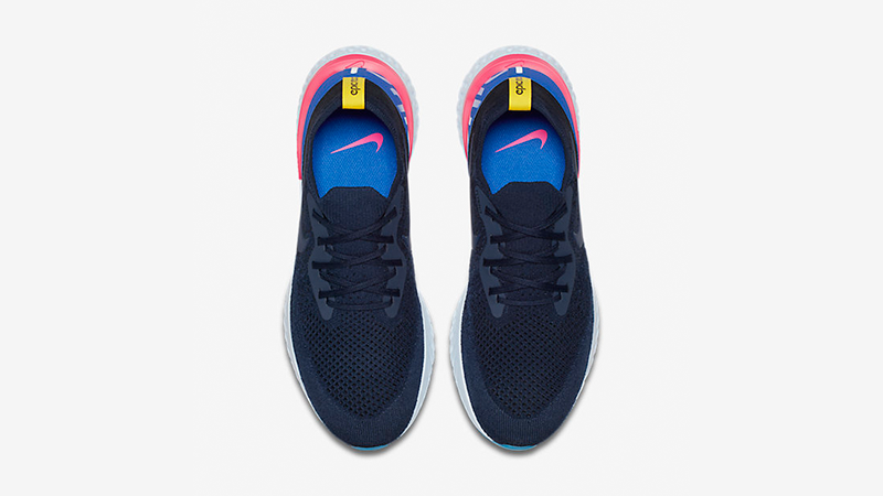 nike epic react flyknit navy