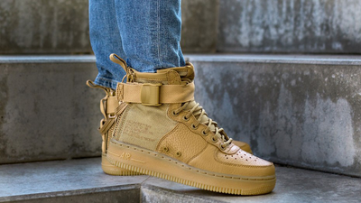 Nike SF Air Force 1 Mid Brown Womens | Where To Buy | AA3966-700 | The ...