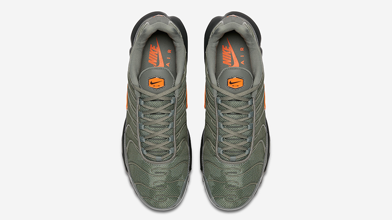 Nike Tn Air Max Plus Grey Orange 