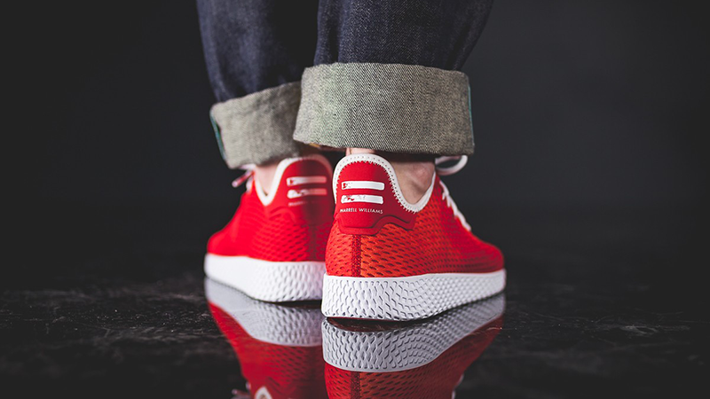 adidas Tennis HU Holi x Pharrell Festival Red 2018 for Sale