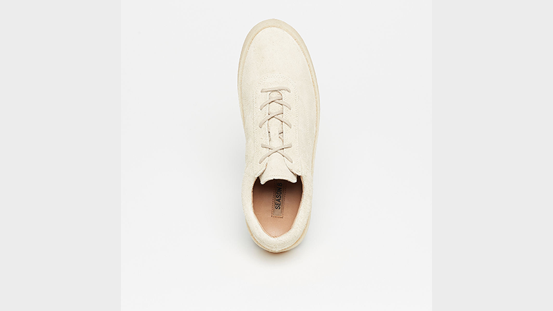 Yeezy Crepe Sneaker Shaggy Suede Chalk