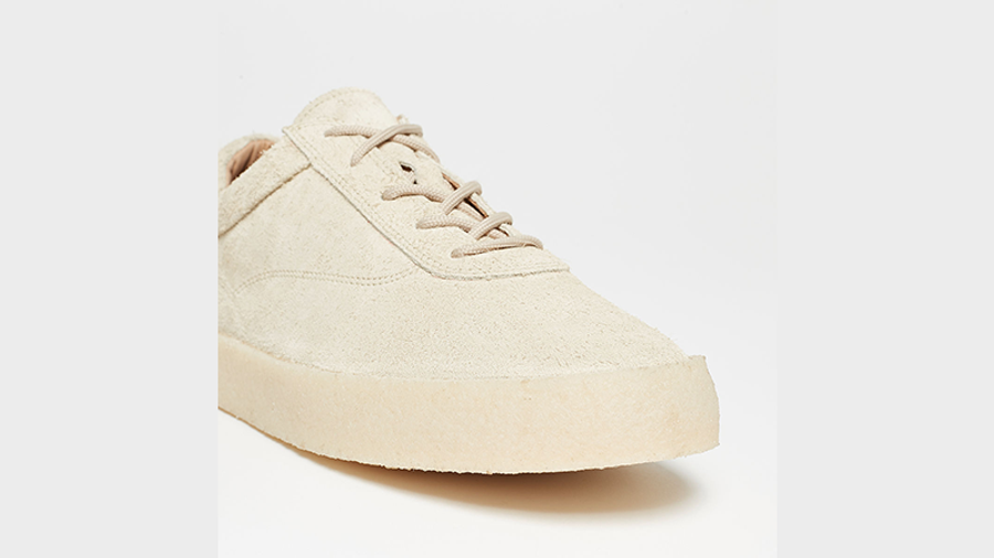 yeezy shaggy suede trainers