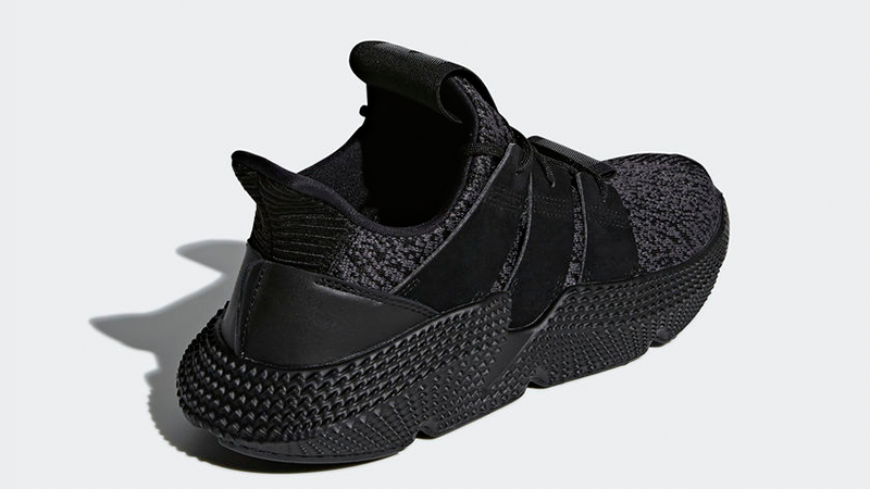 adidas prophere triple black on feet