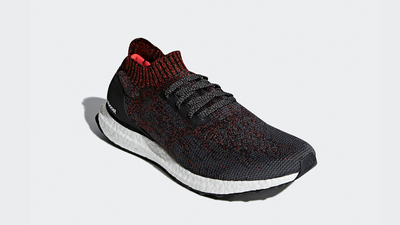 ultra boost uncaged carbon red