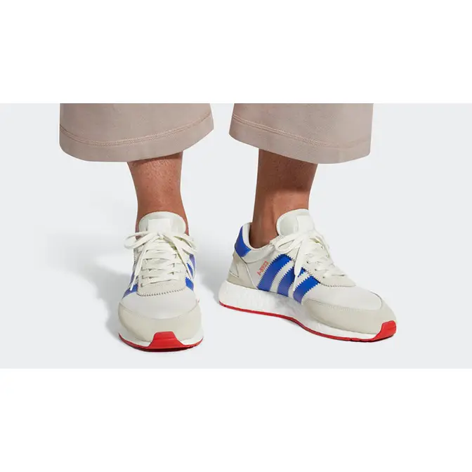 Adidas calca Chaqueta Own The Run Response Track L White Team Royal Blue Scarlet