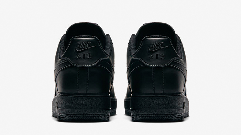 nike air force 1 swoosh pack black