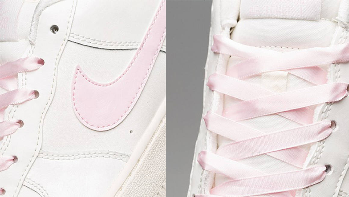 Pericia garra Gobernador Millennial Pink Transforms Nike's Air Force 1 With Adorable Results | The  Sole Supplier