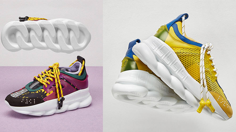 Sneak Peek At 2 Chainz X Versace's Chain Reaction Sneaker versace 2 chainz sneaker