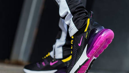 On Foot Look At The Nike Air Max 270 'Hyper Grape'