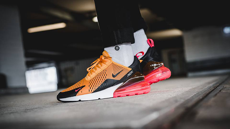Nike Air Max 270 Orange Red | Where To Buy | AH8050-004 | The Sole Supplier