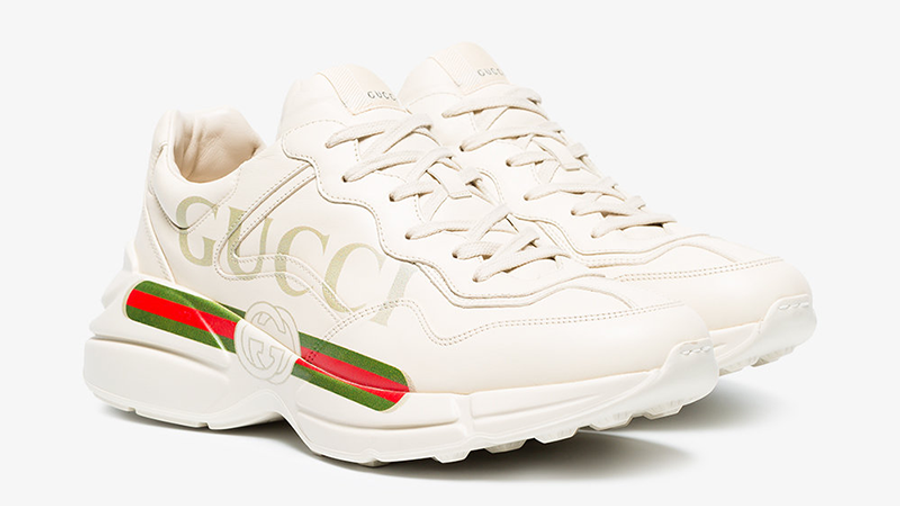 Gucci Rhyton Fake Logo White | Where To Buy | 500877DRW00 | The Sole ...