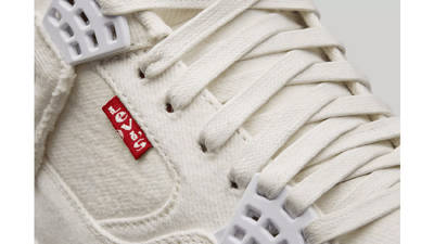 Levis x Nike Air Jordan 4 White | Where To Buy | AO2571-100 | The Sole  Supplier