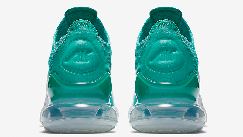 nike air max 270 flyknit womens green