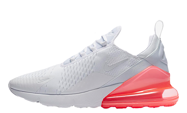 white and red 270 nike