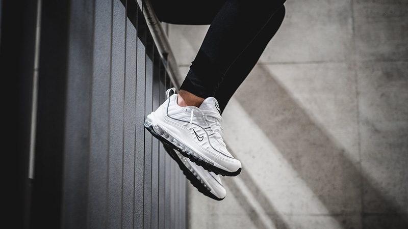 Nike Women's Air Max 98 'White & Reflective Silver' Release Date