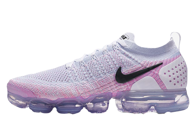 pink blue and purple nike vapormax