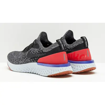 Nike epic react flyknit all black deals