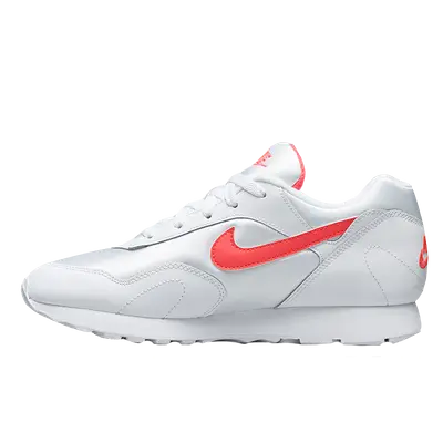 Nike leather Outburst OG White Red Womens AR4669-101