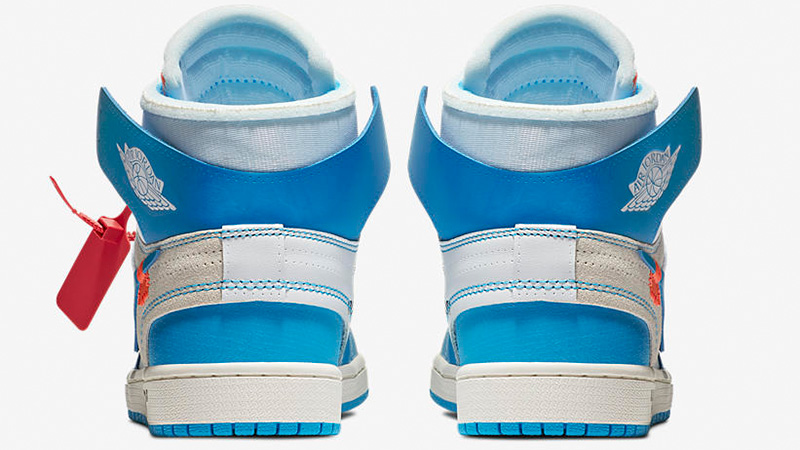 blue off white jordan 1s