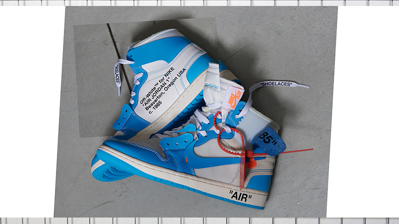 jordan one off white blue