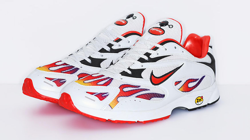 Supreme x Nike Zoom Streak Spectrum Plus White Red | Where To Buy |  AQ1279-100 | The Sole Supplier