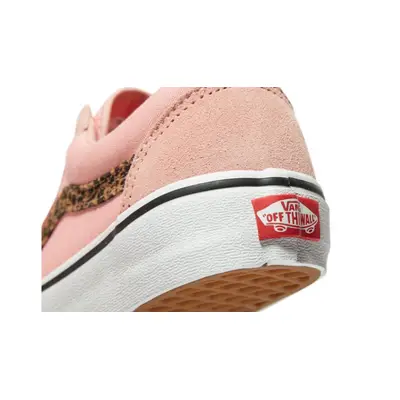 Vans old skool pink fashion leopard