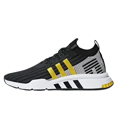 Eqt support 2025 adv black yellow