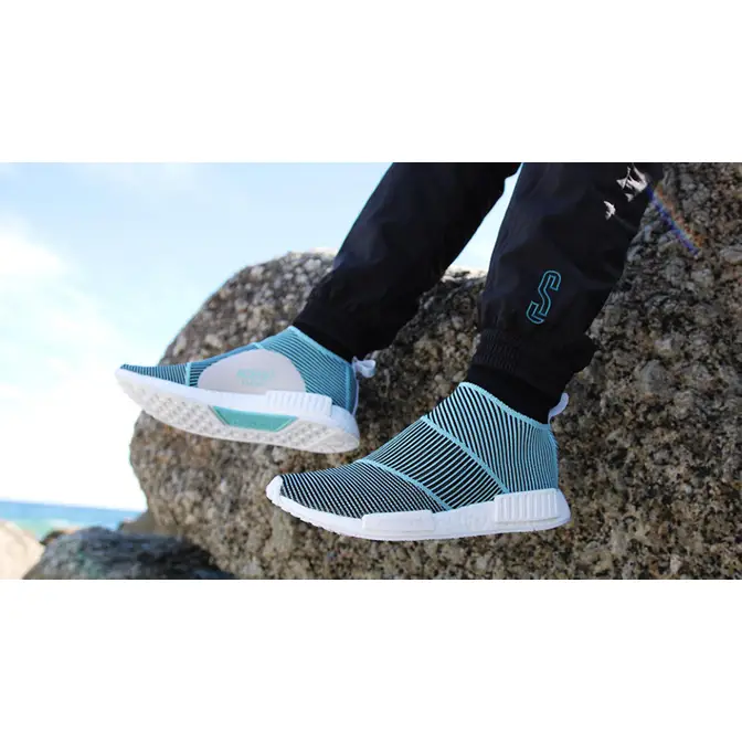 adidas NMD Parley Black Blue | Where To Buy | AC8597 | The