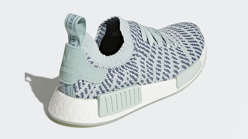 adidas NMD R1 Primeknit STLT Ash Green Womens