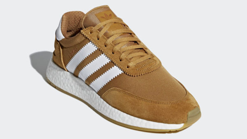 adidas brown and white shoes