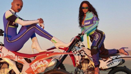Rihanna And Slick Woods Debut The PUMA Fenty Spring Collection Rihanna And Slick Woods Debut The PUMA Fenty Spring Collection