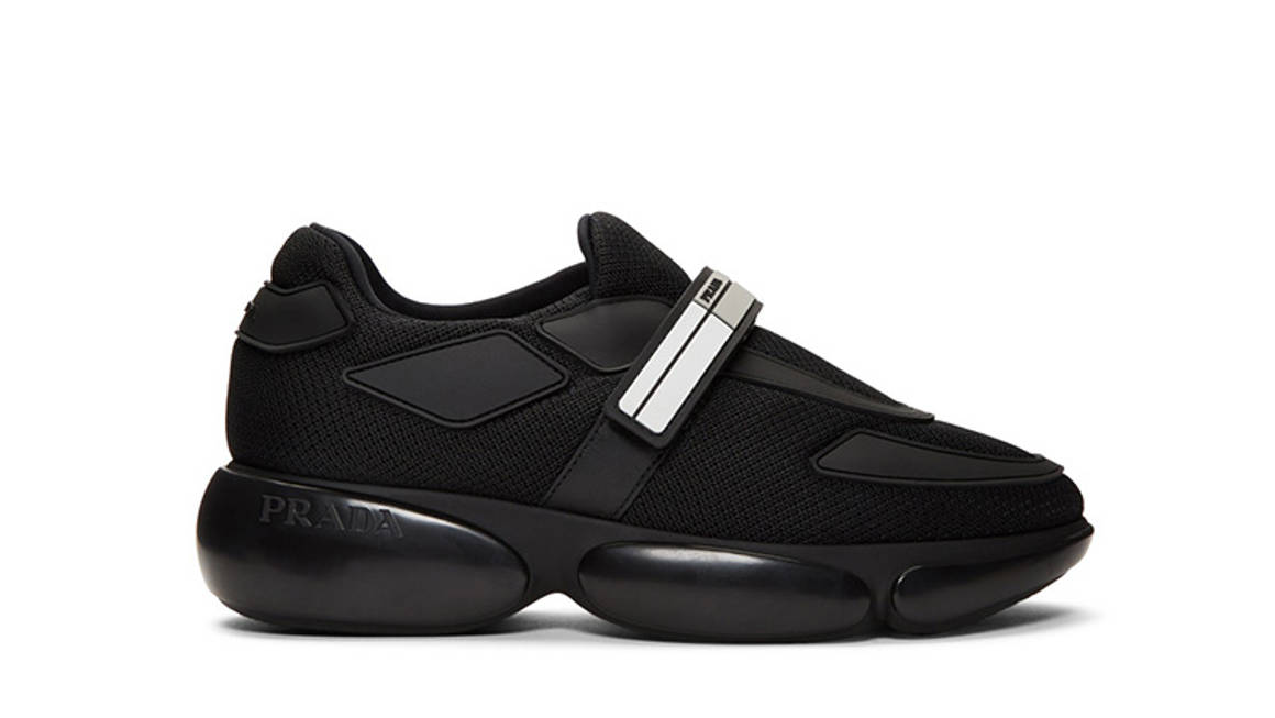 Prada's Dreamy Cloudbust Sneaker Arrives In All Black | The Sole Supplier