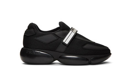 Prada's Dreamy Cloudbust Sneaker Arrives In All Black Prada's Dreamy Cloudbust Sneaker Arrives In All Black